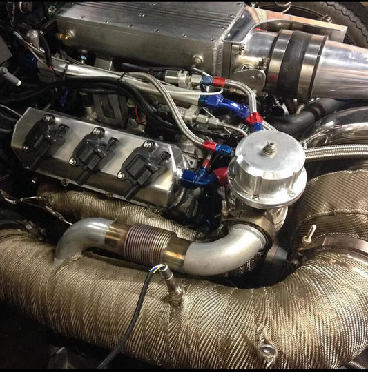 Exhaust Titanium heat wrap