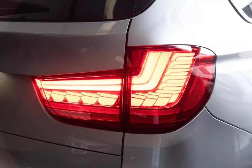 GTS FULL LED PAIR RED ANIMATION TAIL LIGHTS LIGHT LAMP FOR BMW X5 F15 2013-2018