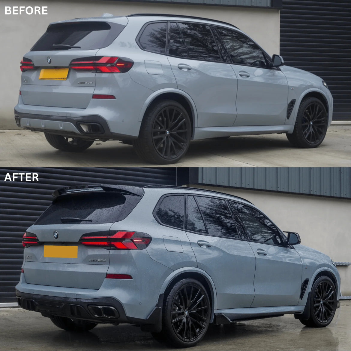BMW X5 G05 LCI M SPORT 2023+ GLOSS BLACK AERO KIT
