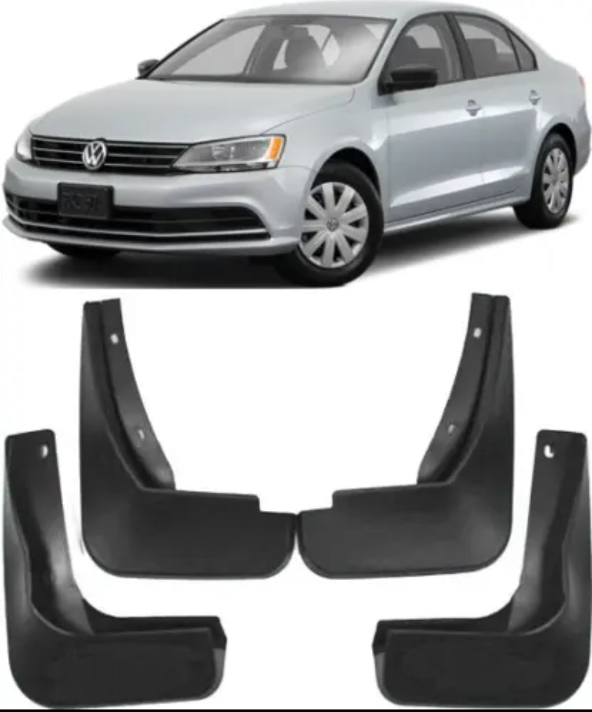 Jetta mk6 moulded mudflaps