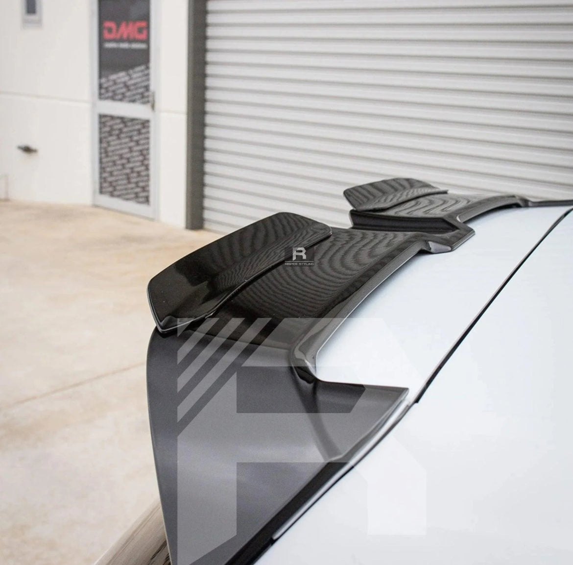 Oettinger Style Gloss Back Spoiler Cap Extensions For Golf / Polo / A3 All Oettinger Style Spoilers