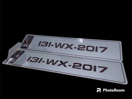 JAF Donegal Style Printed Plates Tinted