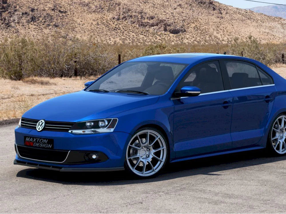 VW Jetta 2011-201 GLOSS BLACK SPLITTER
