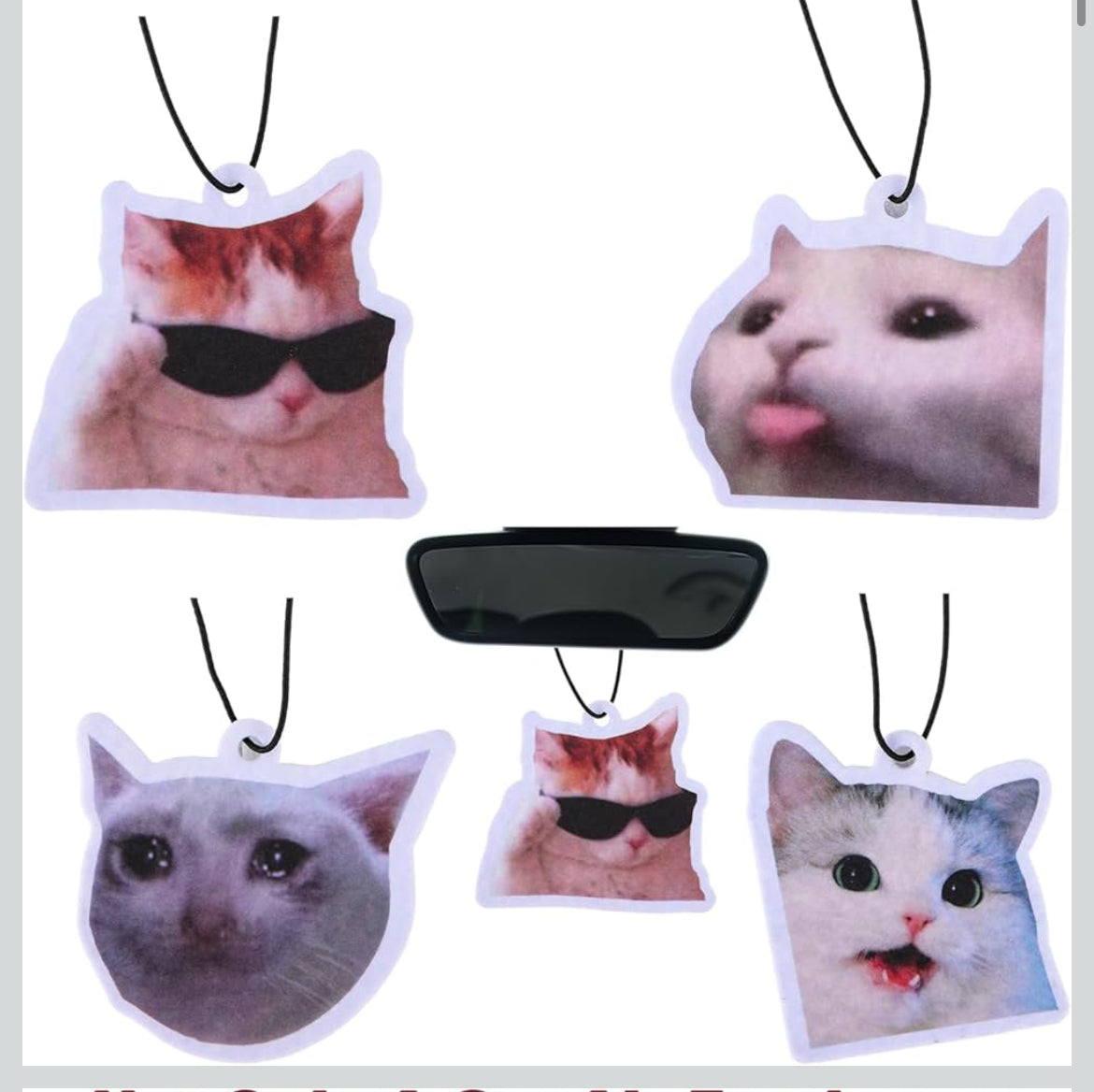 4 Pieces Cat Air Freshener