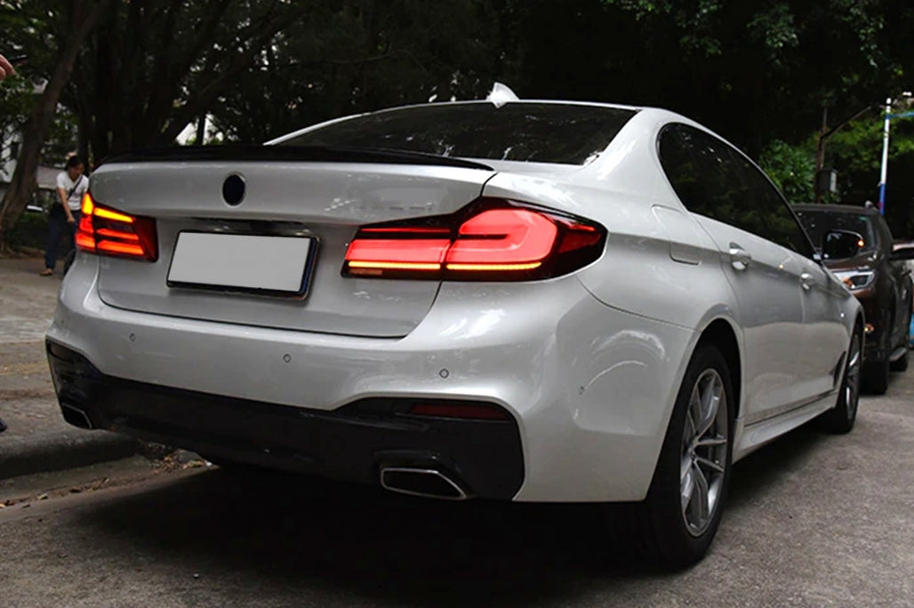 Full LED Taillights suitable for BMW 5 Series G30 Sedan (2017-2019) LCI Design with Dynamic Sequential Turning Lights