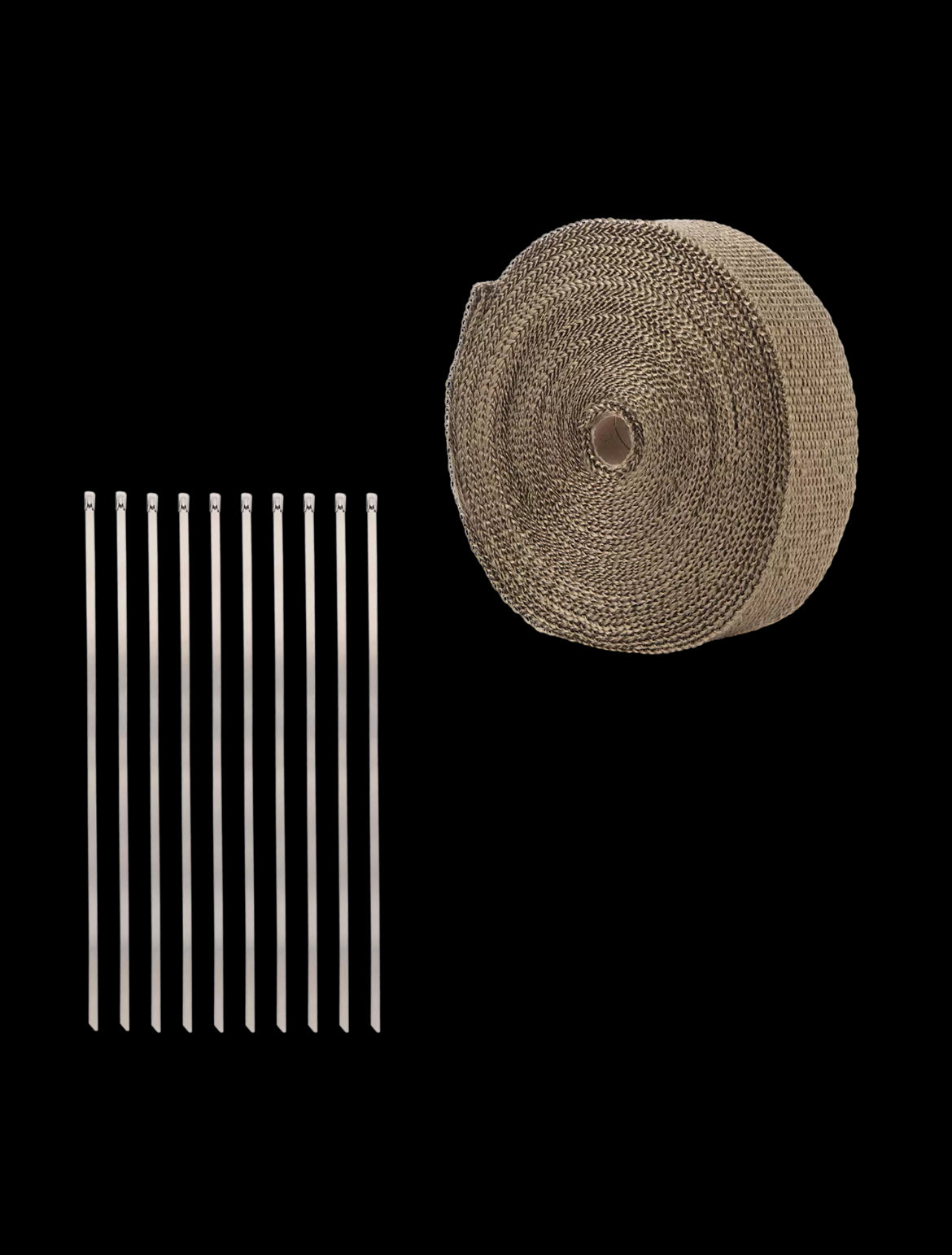 Exhaust Titanium heat wrap