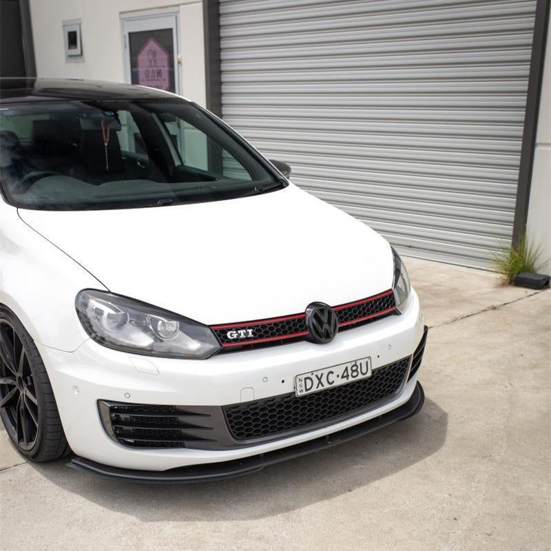 Fog Light Air Vent Grille For VW Golf 6 2008-2013 MK6 GTI GTD