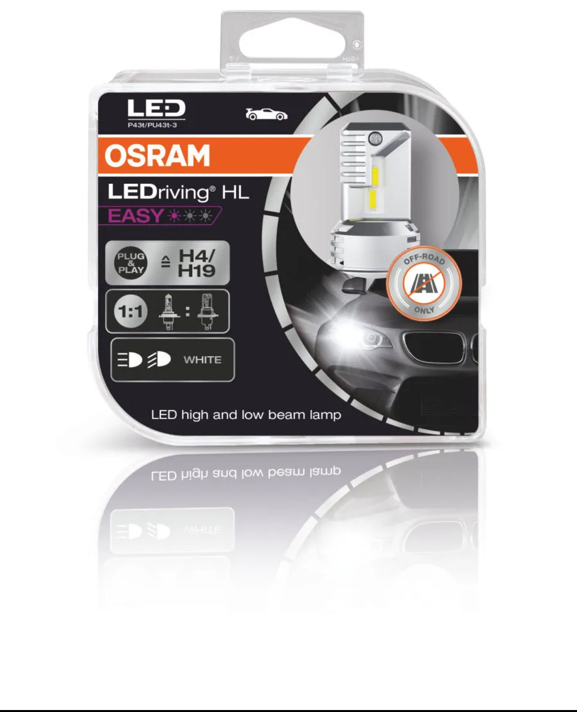 Osram H4 Led Bulbs Pair