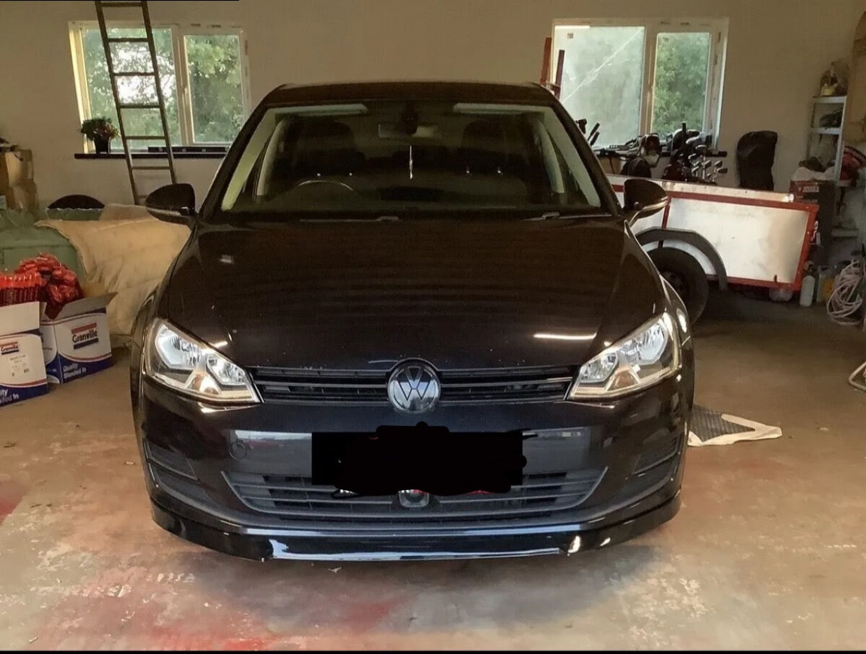 Golf Mk7 SE Tde Gloss front lip