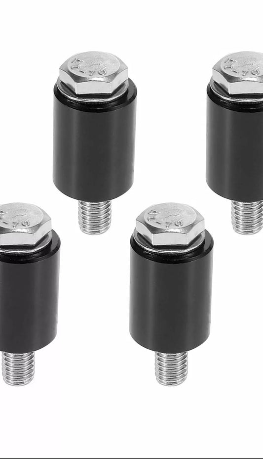 Gloss Black 20mm Lexus IS200 Bonnet Raisers/spacers/lifters