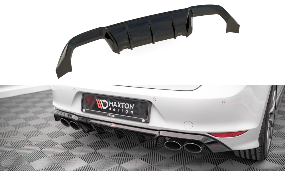 Golf Mk7 R Rear Diffuser Maxton