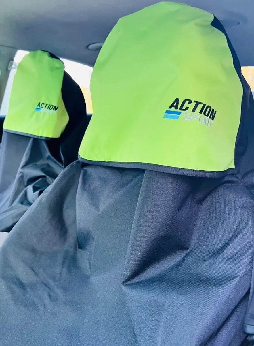 ACTION SPORT SEAT COVERS - TWIN PACK - 5 Colours