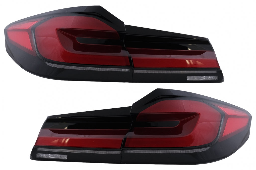 Full LED Taillights suitable for BMW 5 Series G30 Sedan (2017-2019) LCI Design with Dynamic Sequential Turning Lights