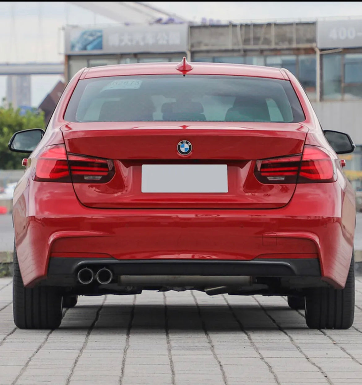 LED Dynamic Tail Lights For 12-18 BMW F30 F35 F80 LCI Style Red