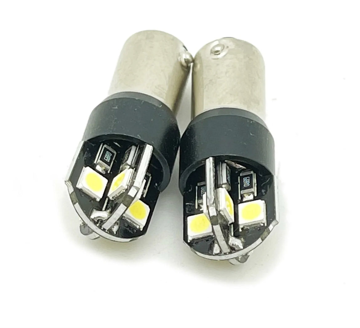 2x BAX9S H6W 433 XENON LED CANBUS BULBS SIDELIGHTS VW AUDI BMW F20 F30 F31 F34