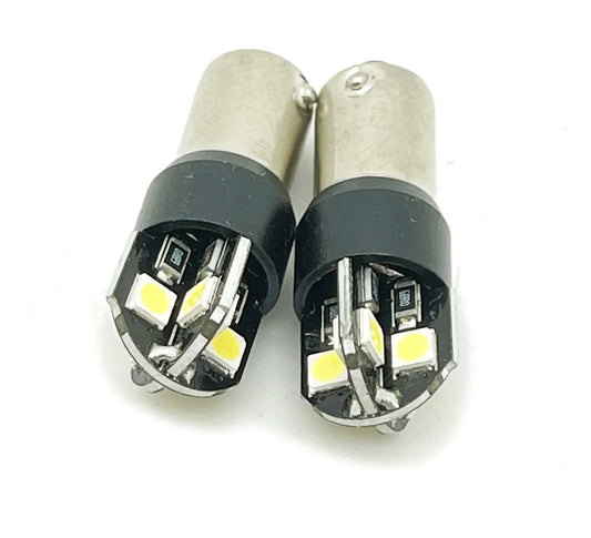 2x BAX9S H6W 433 XENON LED CANBUS BULBS SIDELIGHTS VW AUDI BMW F20 F30 F31 F34
