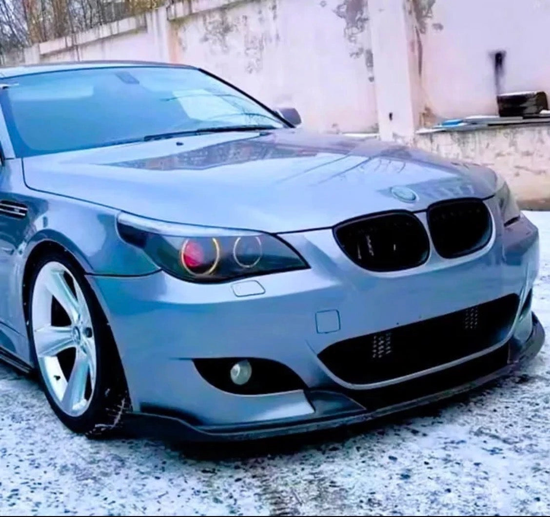 BMW M5 E60 Gloss Black Front Splitter 2005-2010