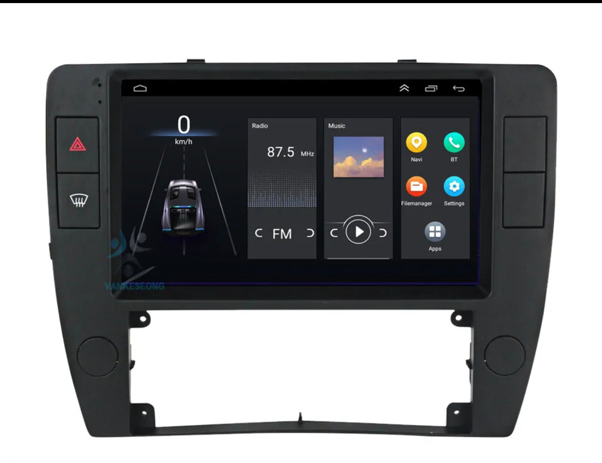 9" For VW Passat B5 2000-2005 Head Unit Android 11 car play