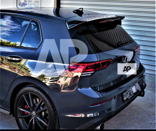 VW Golf MK8 TSI TDI 'Osir Style' Gloss Black Roof Spoiler