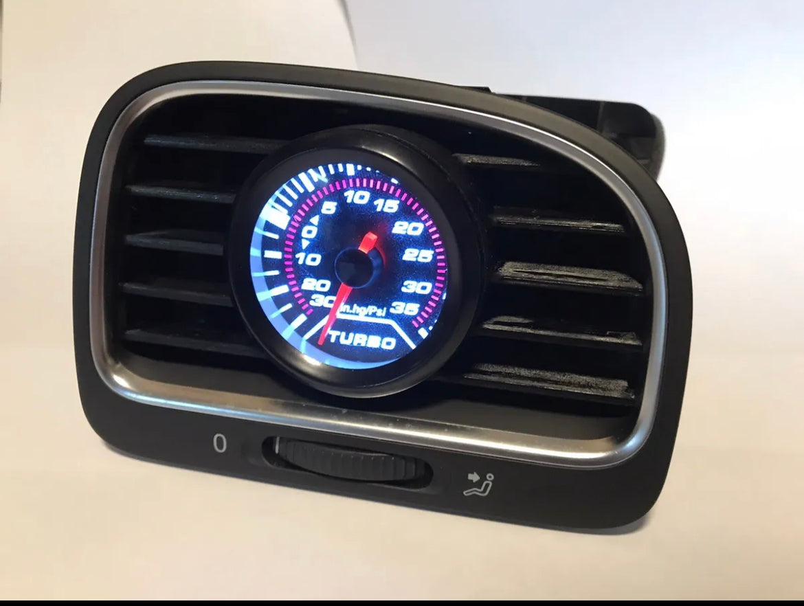 VW Golf MKVI MK6 Driver Window Vent Gauge Mount Pod Boost 52mm 2"