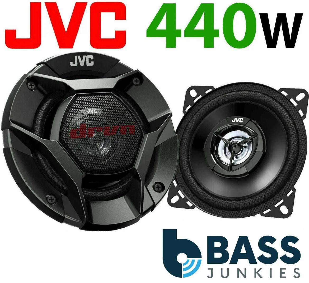 BMW 3 E36 1991-1998 JVC 1250 Watts front & rear Speaker Upgrade & Brackets