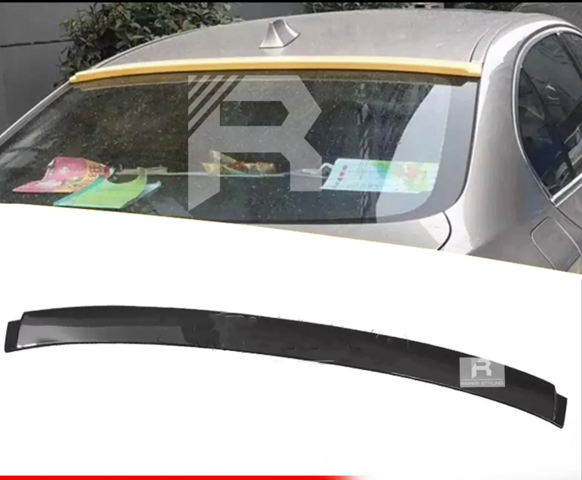 FOR BMW 5 SERIES F10 / G30 2010+ - REAR WINDOW UPPER SPOILER - GLOSS BLACK