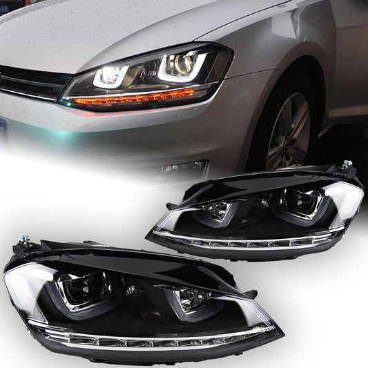 Golf 7 Led gtd headlights