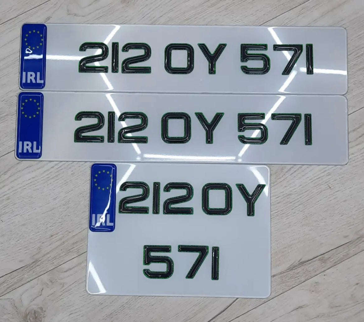 lorry set 3d gel plates
