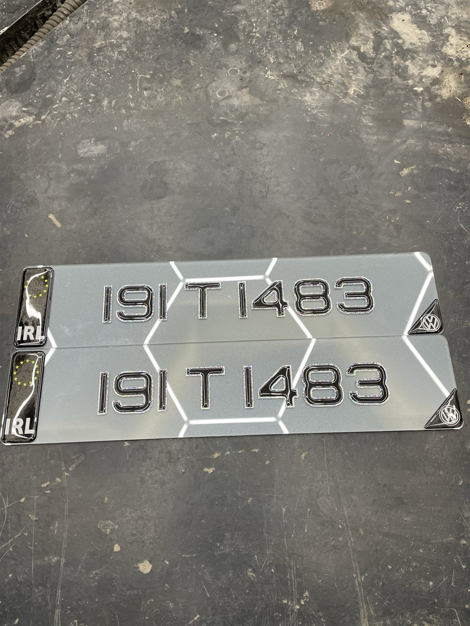 3D tinted Silver gel plates