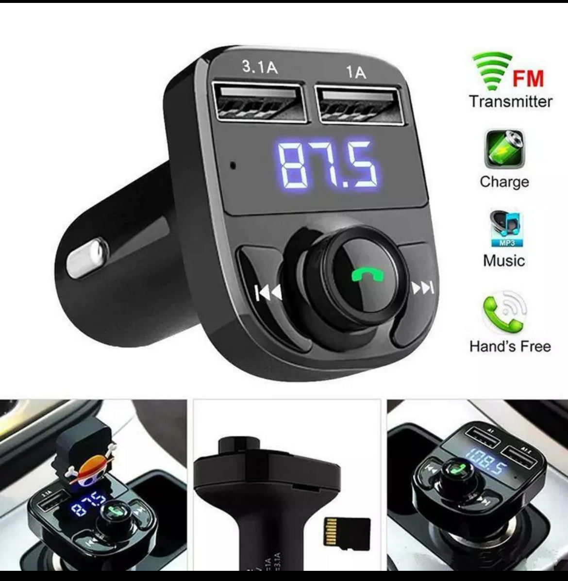 Bluetooth music transmitter