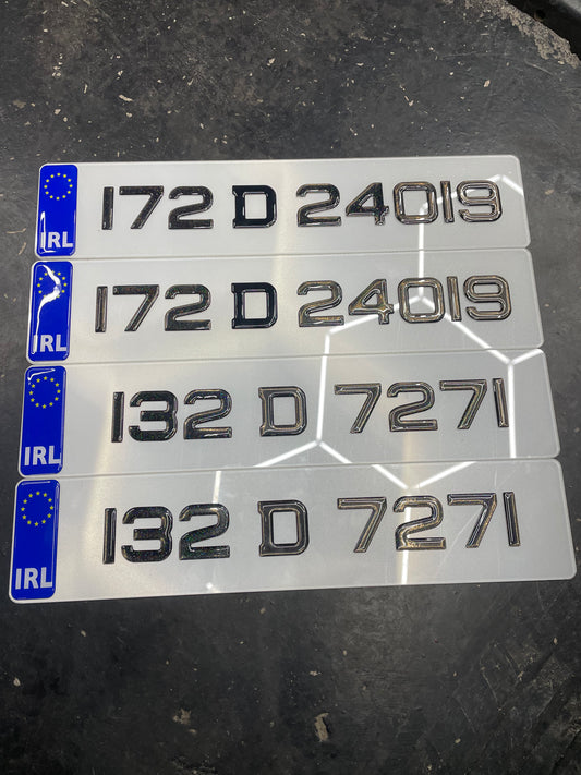 3D black gel plates