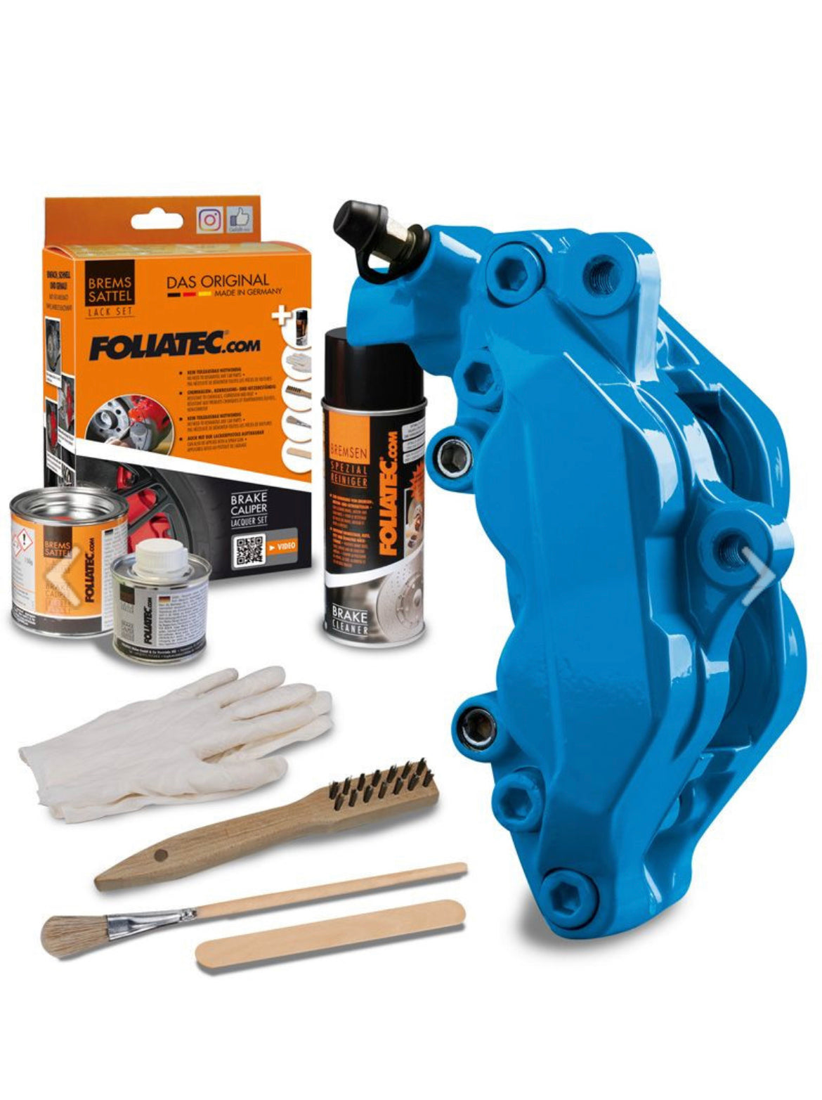 Foliatec Brake Caliper Lacquer Set - 3 Components - 17+ Colours Available!