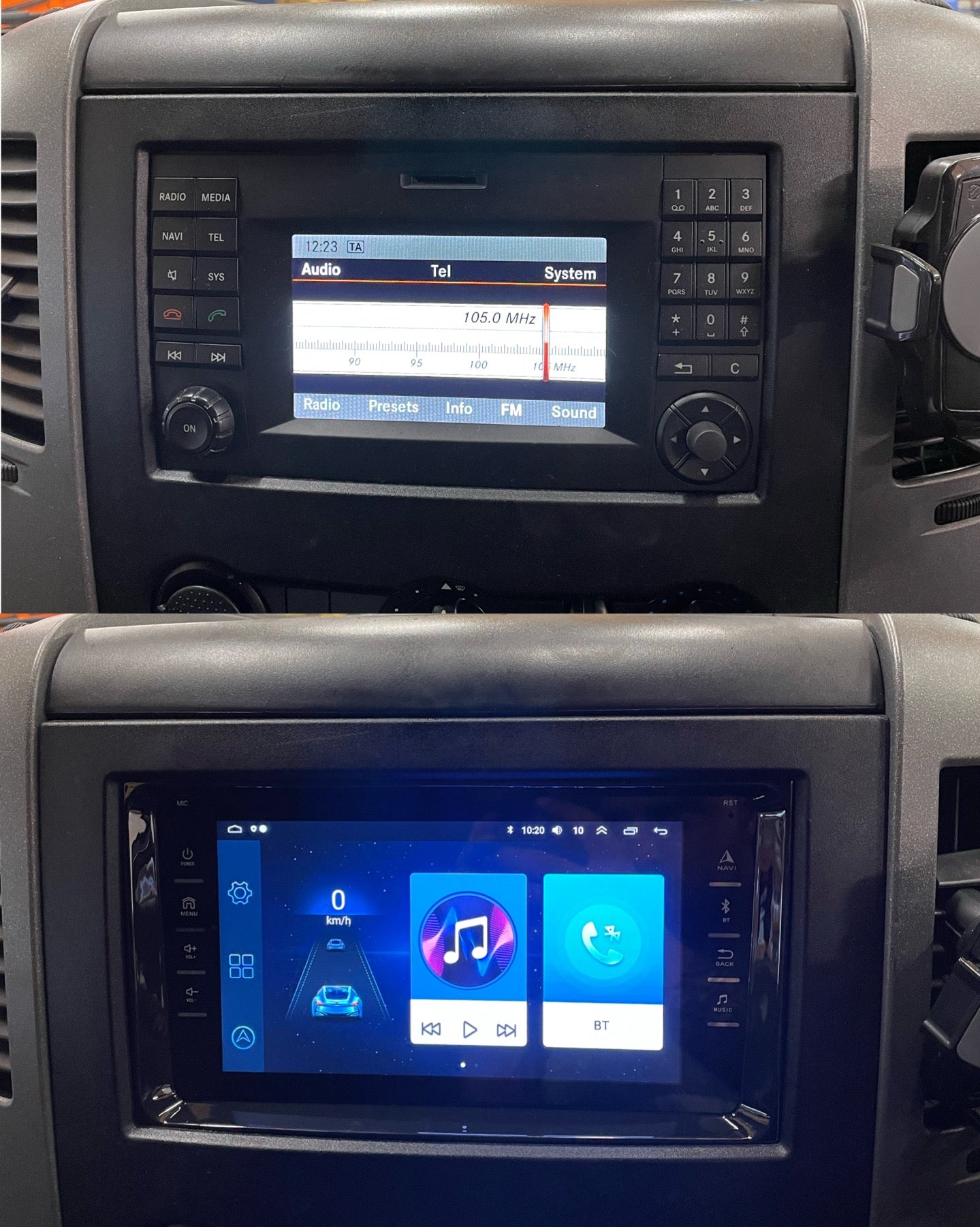 VW Crafter ( / Sprinter) Smart radio
