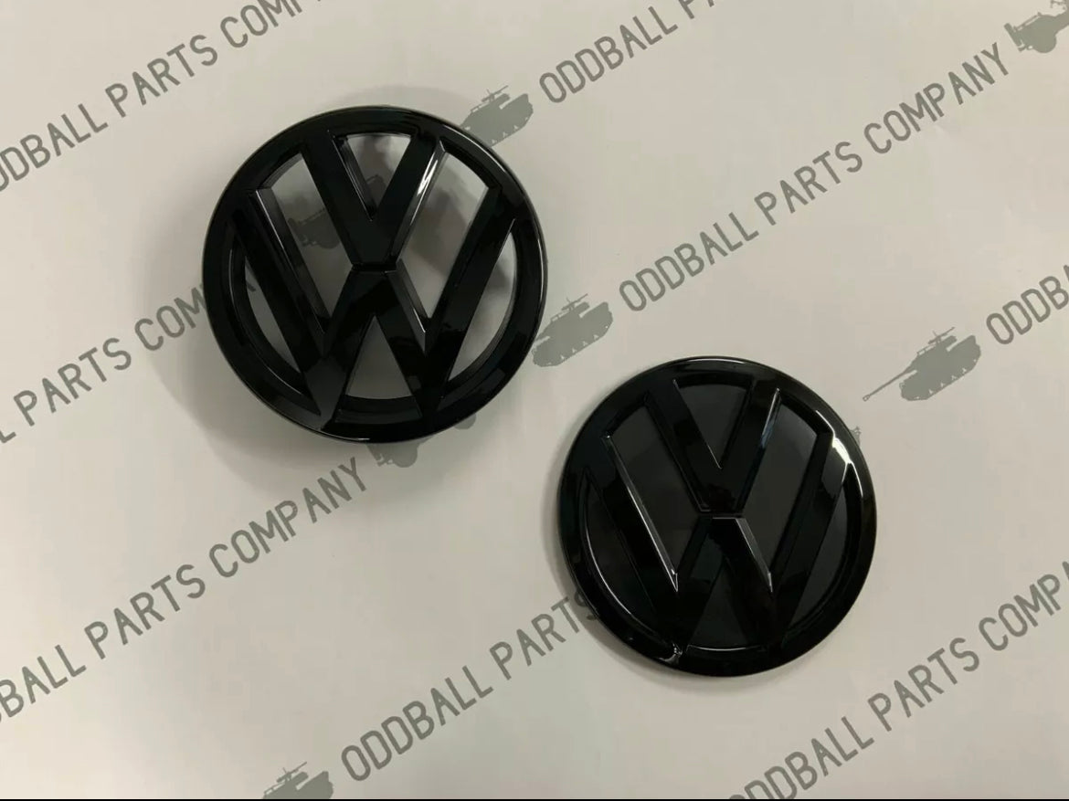Caddy Mk3 Gloss black bages