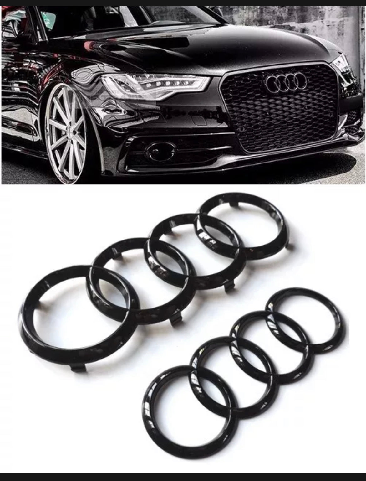 Black Badges Audi A6 A4
