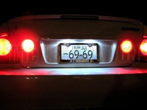 Lexus is200 numberplate unit