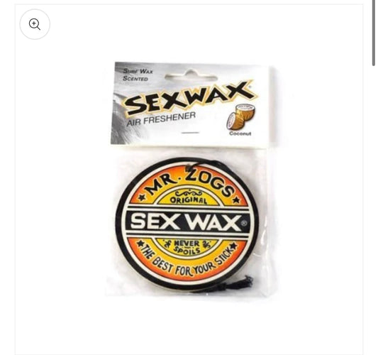 Mr. Zog’s Sexwax Coconut Air Freshener