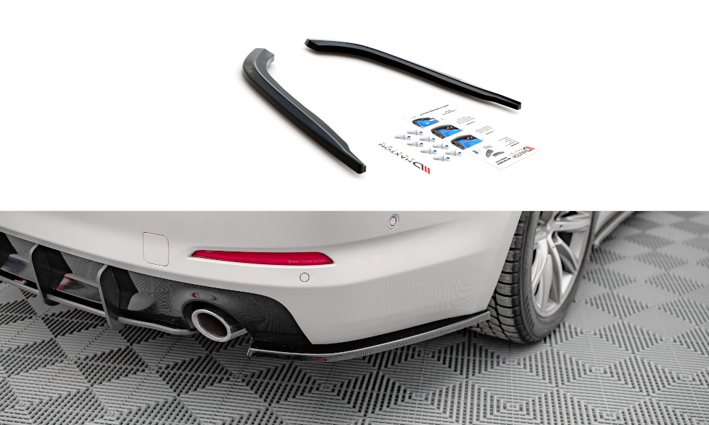 Maxton Design BMW G30 Rear Spats - GLOSS BLACK
