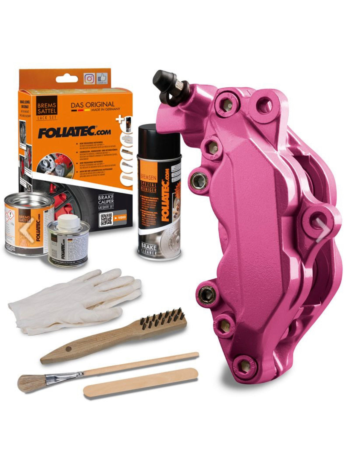 Foliatec Brake Caliper Lacquer Set - 3 Components - 17+ Colours Available!