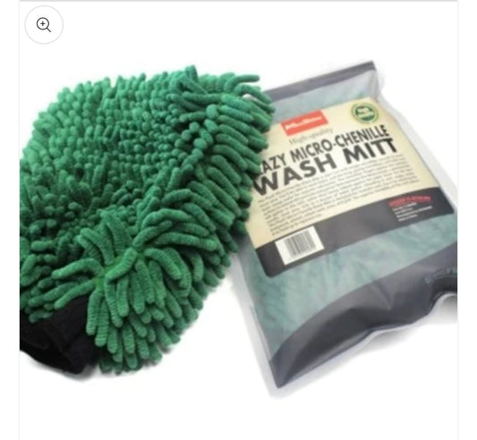 MaxShine Micro Chenille Wash Mitt – Green