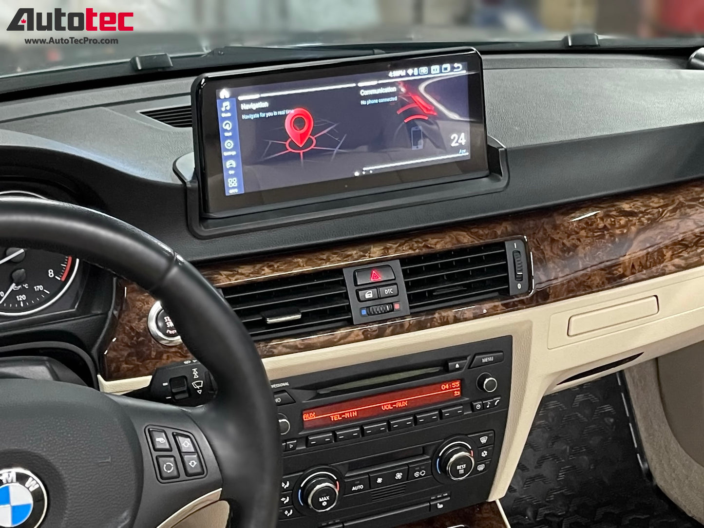 BMW 3 SERIES E90 E91 E92 2005-12 10.25" ANDROID wireless CARPLAY  4gb 64gb