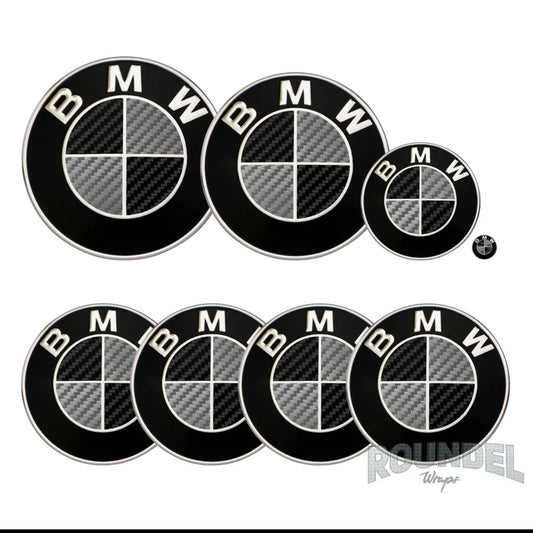 Bmw All Models Badge Stickers