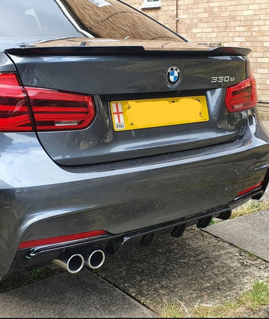 F30 Rear Spoiler Gloss Black