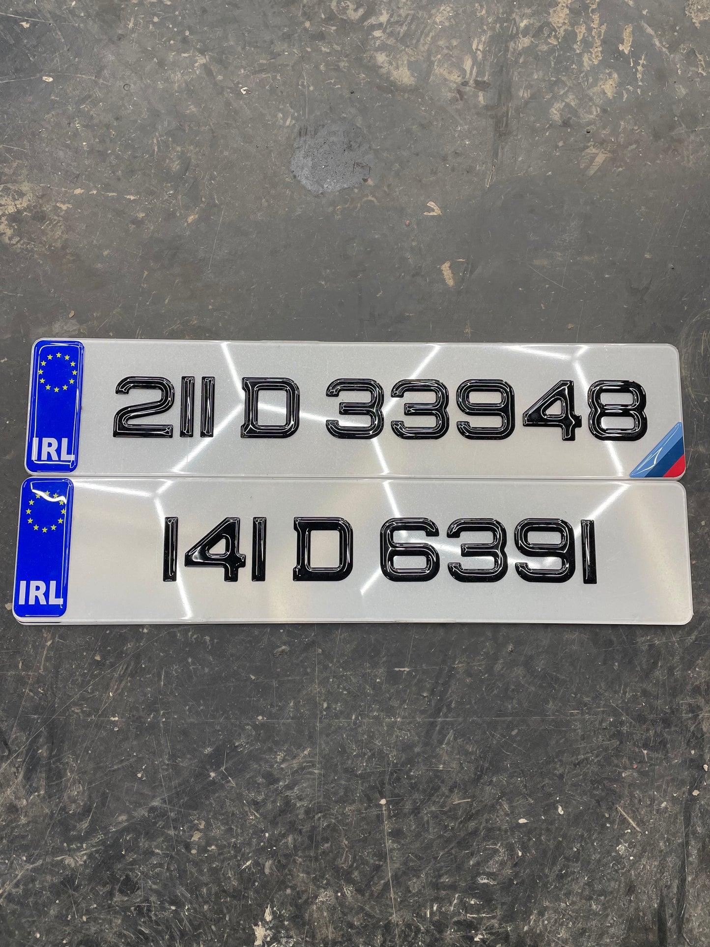 3D black gel plates