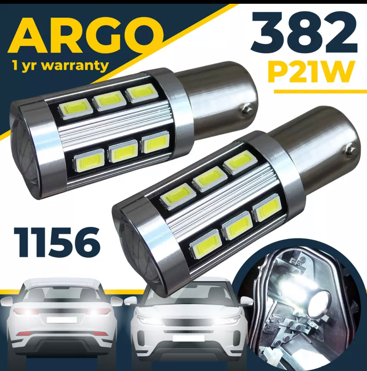 P21W Single pin Led bulb
