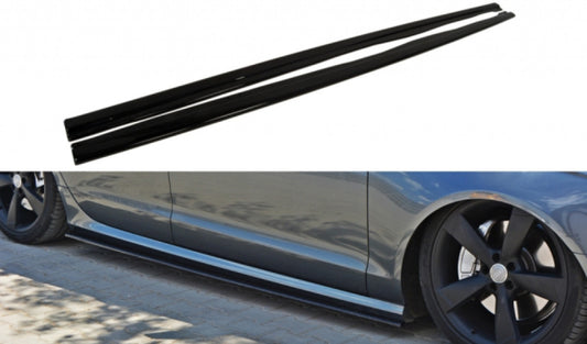 Maxton Design Audi A6 C7 Sline Skirt Extensions