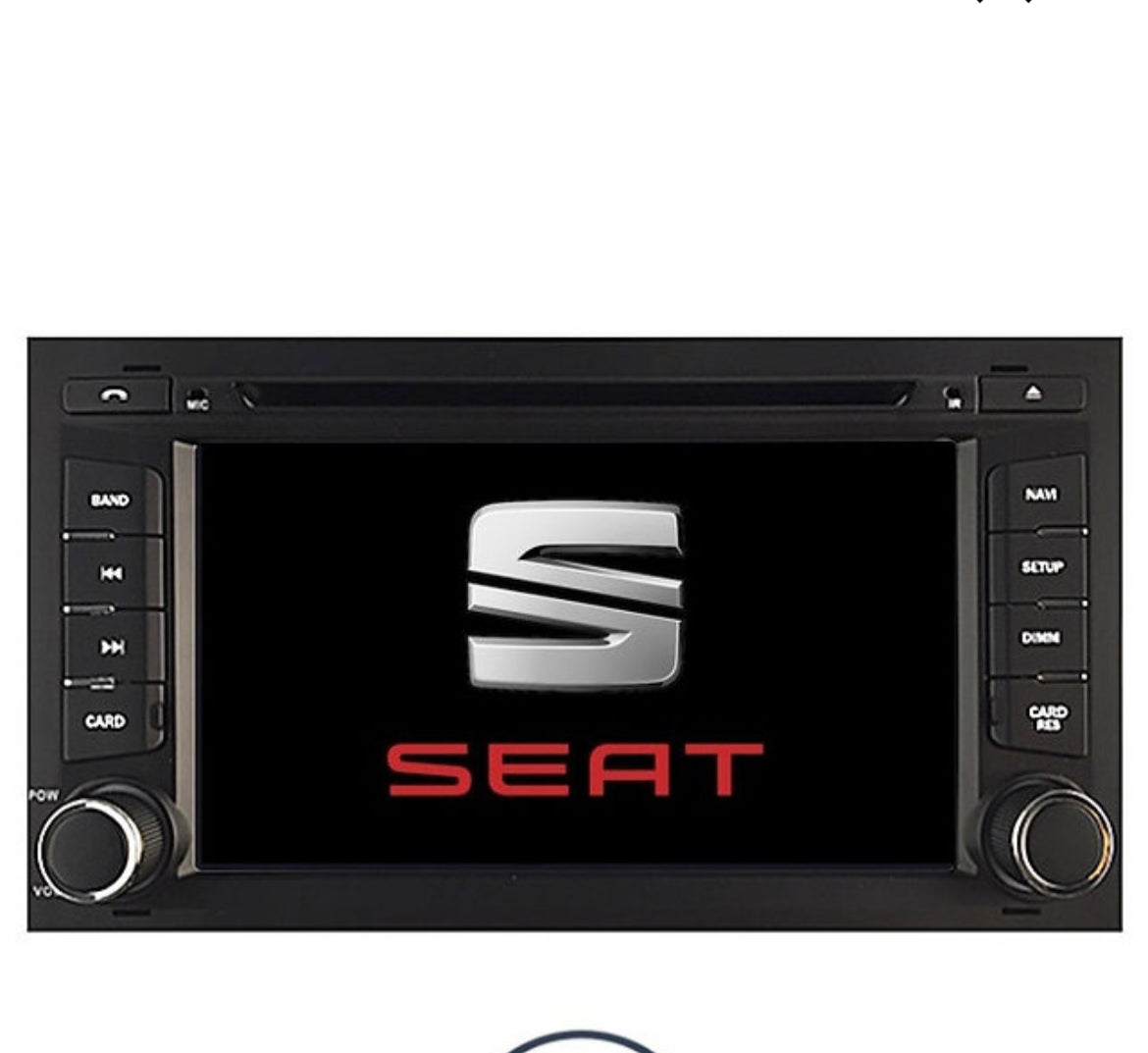 SEAT LEON MK3 IBIZA ANDROID 9 SAT NAV