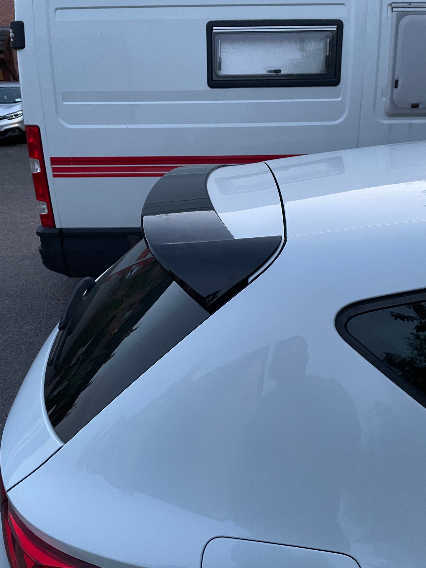 Seat Leon Mk3 5 Door Auto-Styles Gloss Roof Spoiler