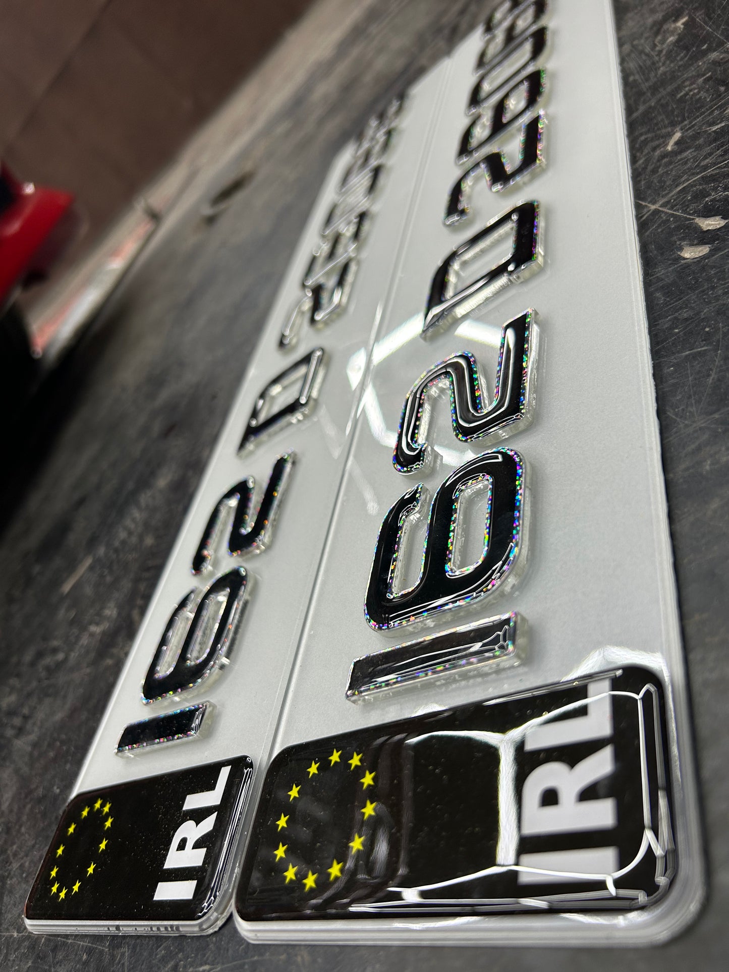 4D Clear With Silver Gel Top