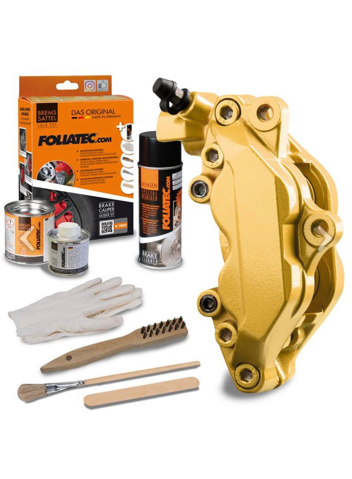 Foliatec Brake Caliper Lacquer Set - 3 Components - 17+ Colours Available!